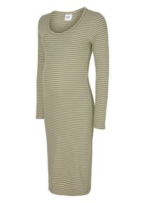 MAMALICIOUS, Damen Jersey Umstandskleid, Oliv / Wei&szlig;