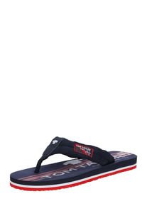 Tom Tailor, Herren Slipper, Navy / Rot