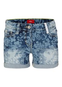 s.Oliver Junior, M&auml;dchen Shorts, Blue Denim