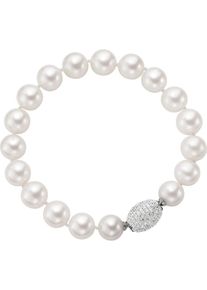 Christ, Damen Armband, Silber / Perlweiß