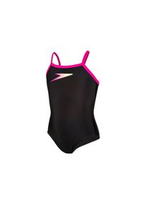 Speedo, Mädchen Badeanzug 'Candybounce', Neonpink / Schwarz
