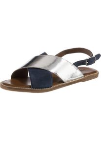 Inuovo, Damen Sandalen, Blau / Silber