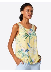 s.Oliver RED LABEL, Damen Shirt, Gelb / Mischfarben