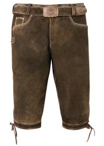 Marjo, Herren Trachtenlederhose, Braun