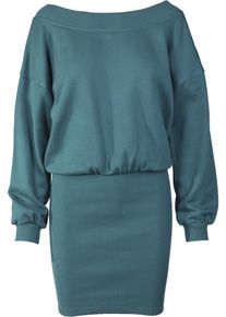 Urban Classics, Damen Dress, Taubenblau