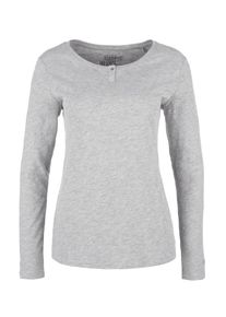 s.Oliver RED LABEL, Damen Longsleeve, Graumeliert