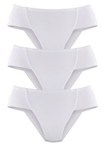 Petite Fleur, Damen Controlslip (3 Stck.), Wei&szlig;