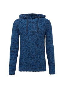 Tom Tailor, Herren Hoodie, Navy / Royalblau