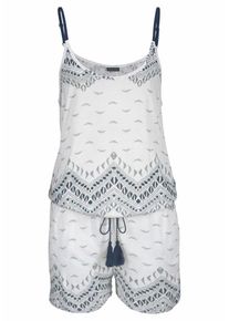 Lascana, Damen Overall, Wei&szlig;