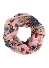 Pieces, Damen Tuch 'PCSAFIR TUBE', Dunkelgrün / Pink / Rot