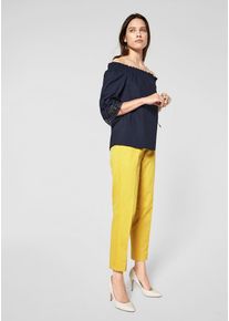 s.Oliver BLACK LABEL, Damen Off Shoulder-Bluse, Nachtblau