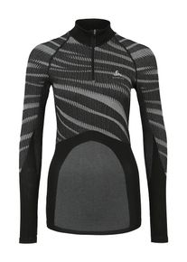 Odlo, Damen Sportshirt 'Blackcomb', Grau / Schwarz