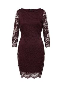 Véro Moda VERO MODA, Damen Kleid 'PETUNIA', Weinrot