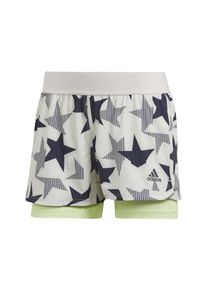 adidas Performance, Damen Shorts, Dunkelblau / Naturwei&szlig;