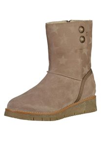 s.Oliver RED LABEL, Damen Stiefelette, Beige / Hellbraun