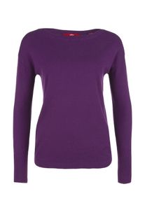 s.Oliver RED LABEL, Damen Pullover, Dunkellila