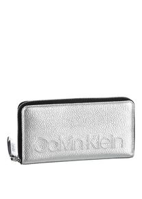 Calvin Klein, Damen Geldbörse, Silber