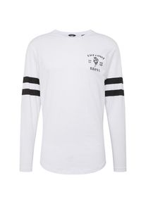 Only & Sons Only & Sons, Herren Shirt 'onsSEAST LS TEE', Schwarz / Weiß