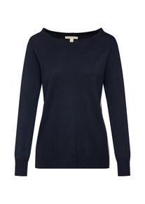 Esprit, Damen Pullover 'Swtr colblock Sweaters', Navy