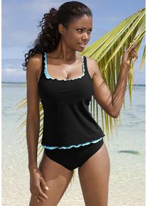 Lascana, Damen B&uuml;gel-Tankini, Schwarz