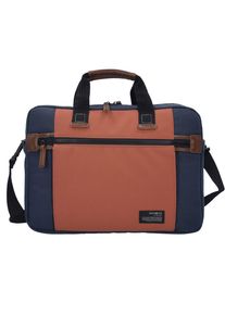 Samsonite, Herren Sideways Laptoptasche 41 cm, Dunkelblau / Koralle