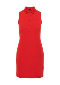 J. Lindeberg J.Lindeberg, Damen Kleid 'Elsi', Feuerrot