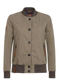 Naketano, Damen Jacke 'U like dirty', Braun / Dunkelbraun