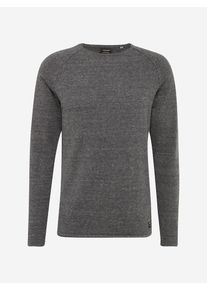 Jack & Jones JACK & JONES, Herren Pullover 'JJEUNION KNIT CREW NECK', Graumeliert