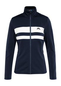 J. Lindeberg J.Lindeberg, Damen Jacke 'Sitkin Striped Tech J.', Navy / Wei&szlig;