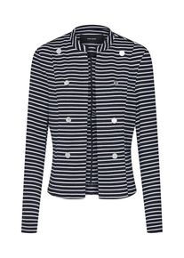 Véro Moda VERO MODA, Damen Blazer 'Tailor', Nachtblau / Weiß