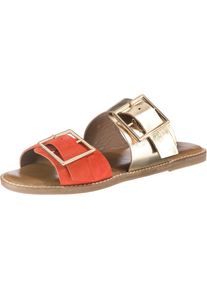 Inuovo, Damen Pantoletten, Gold / Lachs