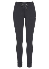 Superdry, Damen Pants 'Active Studio Luxe', Schwarz