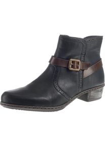 Rieker, Damen Stiefelette, Schwarz