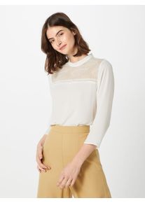 Only, Damen Bluse 'onlFREJA 7/8 LACE SHIRT WVN', Weiß