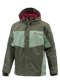 O.C.K. OCK, Herren Hardshelljacke , Oliv / Pastellgrün