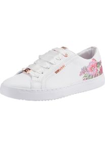 Tom Tailor, Damen Sneakers Low, Mischfarben / Wei&szlig;