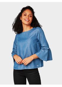 Tom Tailor Denim, Damen Bluse, Blue Denim
