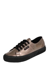 Superga, Damen Sneaker 'Varnish Mirror', Bronze / Schwarz
