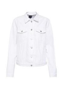 GAP, Damen Jacke 'ICON JKT OPTIC WHITE', Wei&szlig;