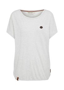 Naketano, Damen Shirt 'Schnella Baustella III', Hellgrau