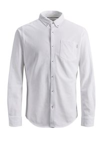 Jack & Jones JACK & JONES, Herren Hemd, Weißmeliert