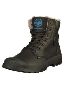 Palladium, Damen Stiefelette, Neonblau / Schwarz