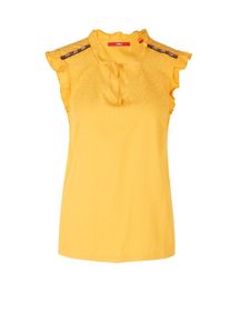 s.Oliver RED LABEL, Damen Bluse, Bronze / Senf / Silber