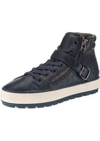 Esprit, Damen Sneakers High 'FILO', Dunkelblau / Wei&szlig;