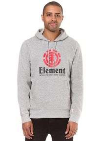 Element, Herren 'Vertical' Kapuzenpullover, Graumeliert