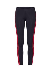 Urban Classics, Damen Hose, Jade / Rot / Schwarz