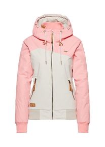 Ragwear, Damen Jacke 'NUGGIE B', Creme / Pink