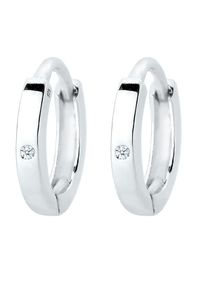 Diamore, Damen Ohrringe, Silber / Weiß
