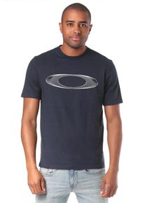Oakley, Herren Ellipse Tech T-Shirt, Blue Denim