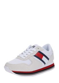 Tommy Jeans, Damen Sneaker 'LAGOON 4C', Rot / Weiß / Offwhite